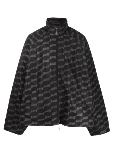 Яке Balenciaga BB Monogram Lightweight Jacket Черно | 704494TML33