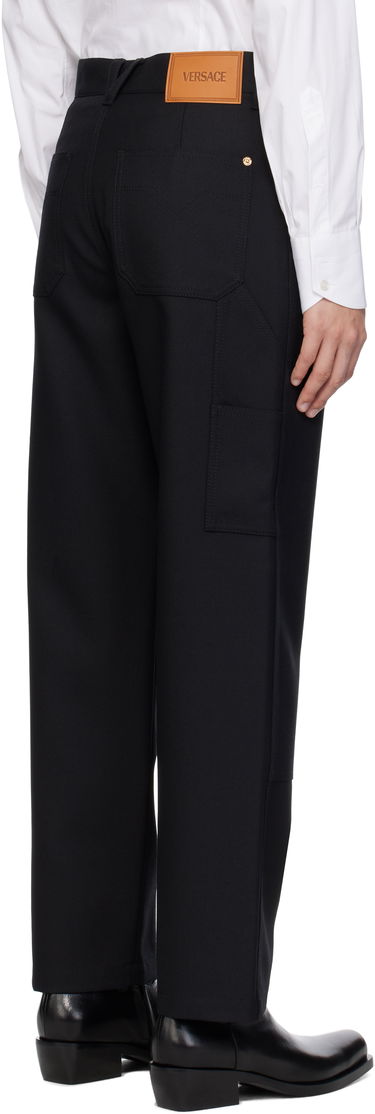 Карго панталони Versace Versace Carpenter Trousers Черно | 1018885_1A08771, 2