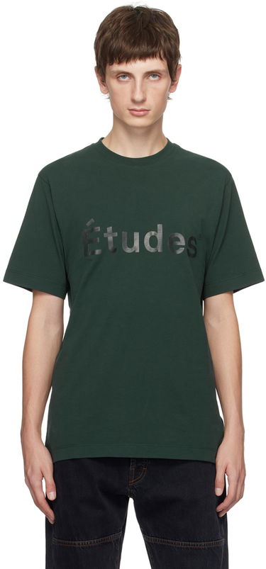 Тениска Études Wonder T-Shirt Зелено | H23MM112A01035, 0