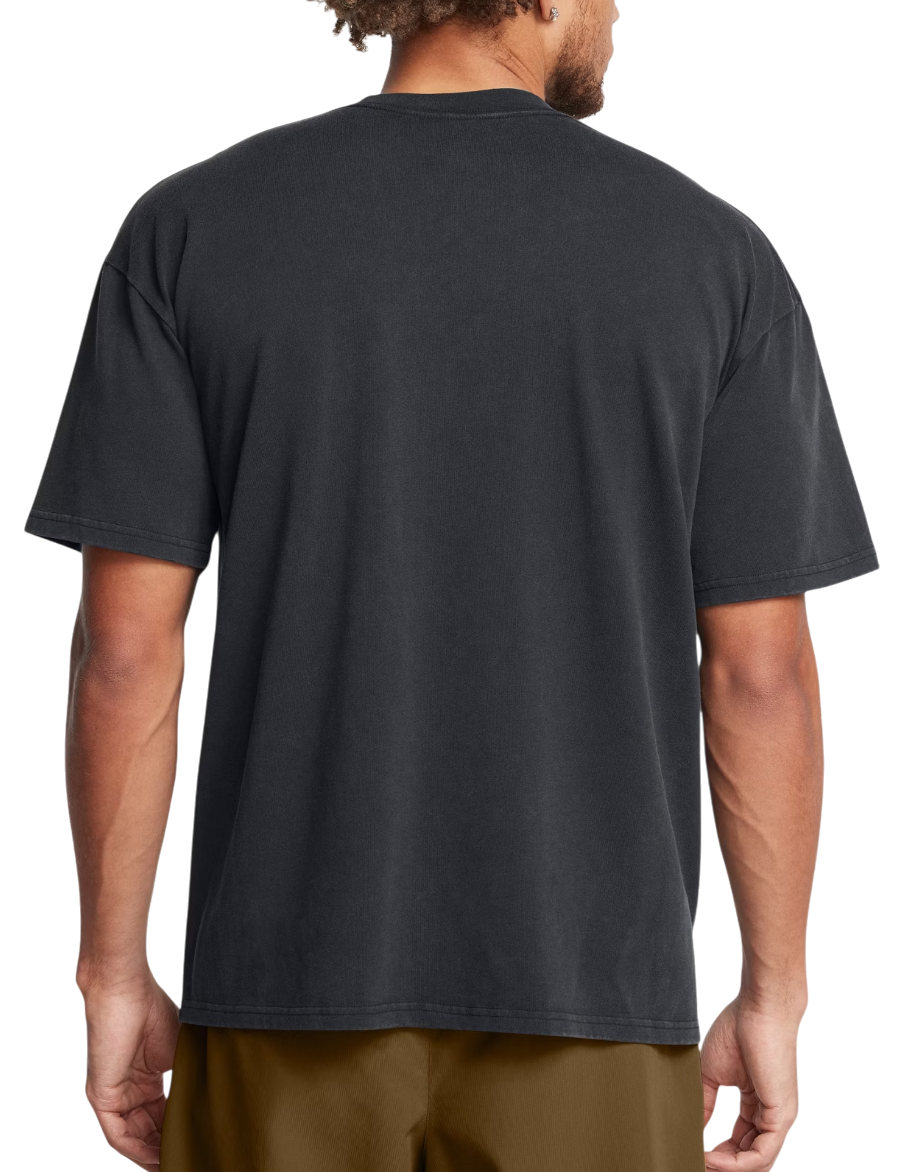 Тениска Under Armour HW OS LOGO WASH T-Shirt Черно | 1389147-001, 1