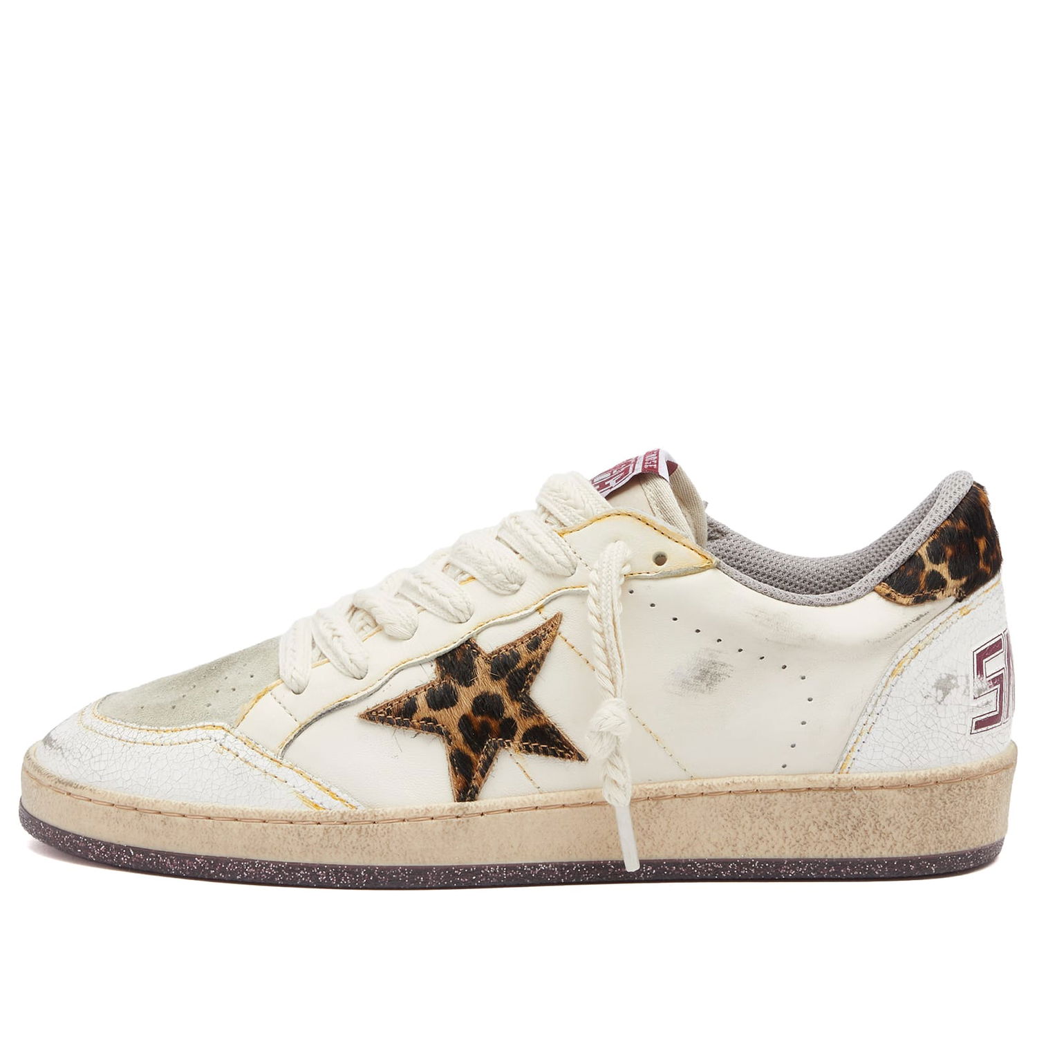 Кецове и обувки Golden Goose Ballstar Sneaker Бяло | GWF00117-F006150-10366, 0