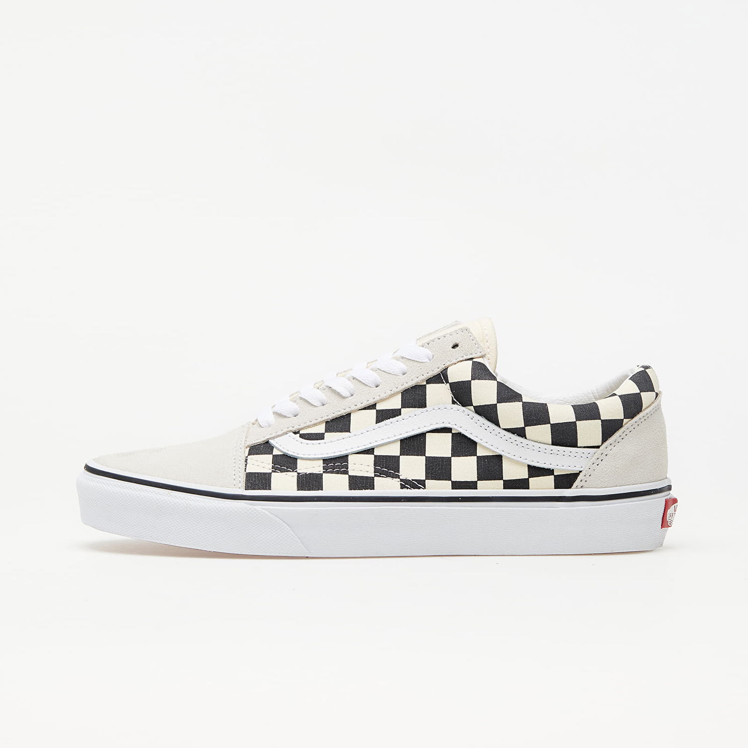 Кецове и обувки Vans Old Skool Checkerboard Бяло | VN0A38G127K1, 0