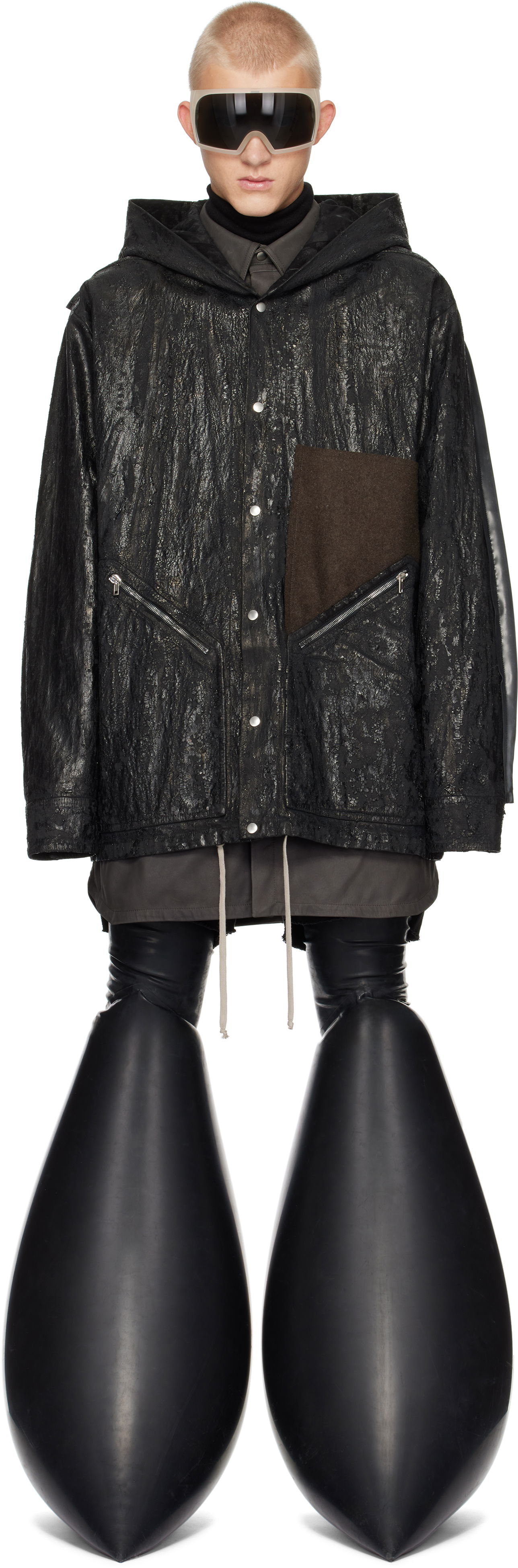 Яке Rick Owens Denim Jacket Черно | RR02D6713 BMTWTY, 0