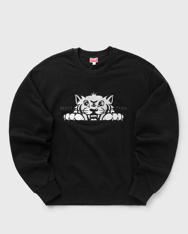 Суитчър KENZO Happy Tiger Embroidered Sweatshirt Черно | FF65SW2654MF.99J, 1