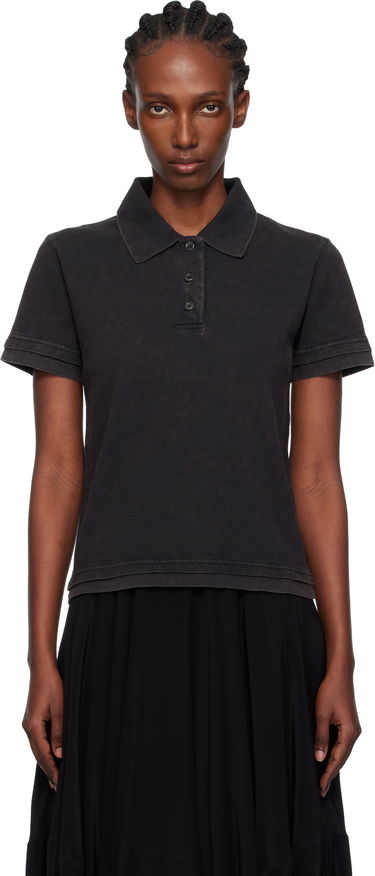Поло тениска JW Anderson JW Anderson Layered Short Sleeve Polo Черно | JO0277-PG1808, 0