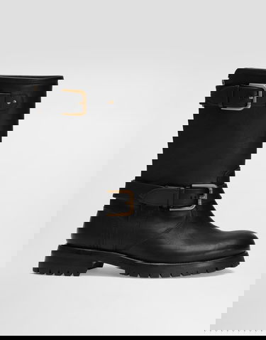 Аксесоари Dolce & Gabbana Dolce & Gabbana Calfskin Biker Boots Черно | CT1081AW35280999, 0