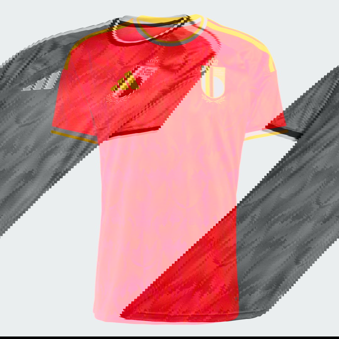 Фланелка adidas Performance Belgium Flame Pattern Home Football Jersey Червено | JM8381, 0