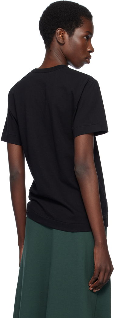 Тениска Comme des Garçons COMME des GARÇONS PLAY Multiple Heart Logo T-Shirt Черно | AX-T338-051, 2