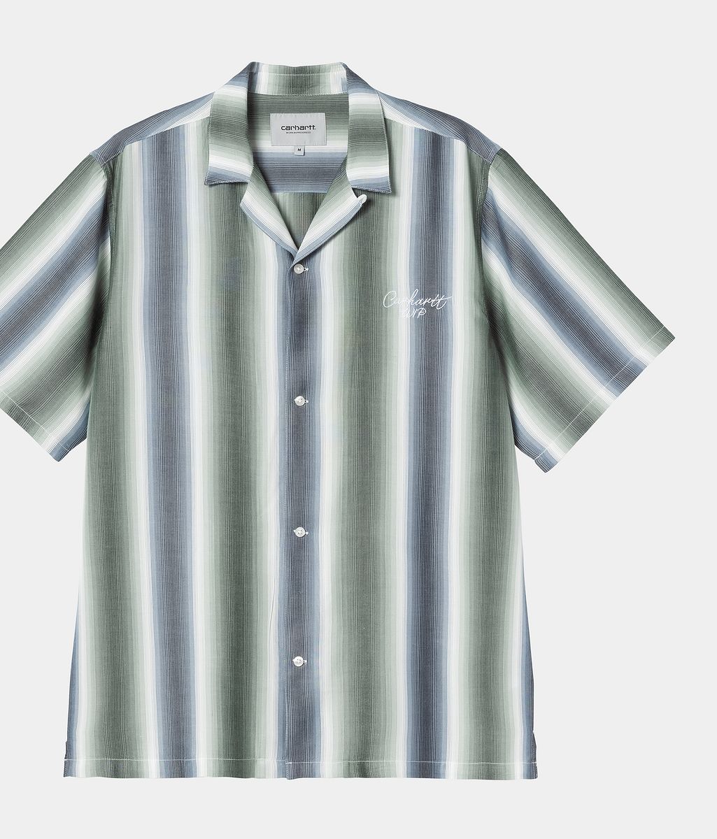 Риза Carhartt WIP Carhartt WIP S/S Dashner Shirt Зелено | I034540_9, 0