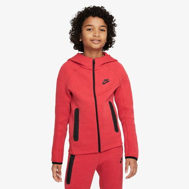 Суитчър Nike Sportswear Tech Fleece Hoodie Червено | FD3285-672, 0