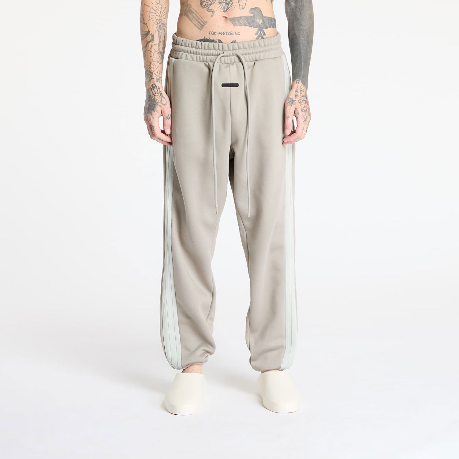 Спортни панталони adidas Originals adidas x Fear Of God Athletics Fleece Sweatpants Бежово | JZ7372, 0