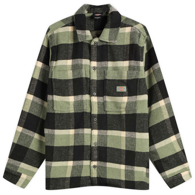 Риза Dickies Men's Plaid Coaling Shirt Зелено | DK0A4XZZL191