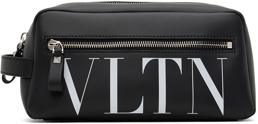 Раници и чанти Valentino Garavani VLTN Washbag Pouch Черно | 4Y2P0R94LVN