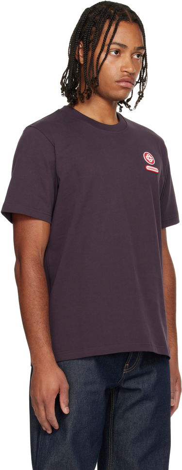 Тениска Casablanca Logo Patch Short Sleeve T-Shirt Лилаво | M-AW25-JTS-001-06, 1