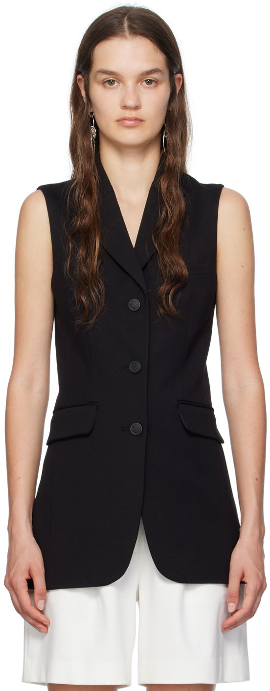 Жилетка rag & bone Rag & Bone Cadence Sleeveless Vest Черно | WAC24PT021LC21, 0