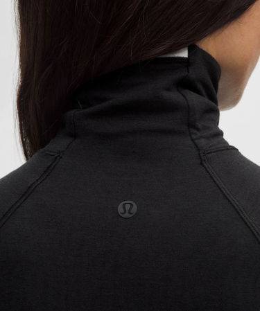 Пуловер lululemon Wool-Blend Turtleneck Base Layer Черно | prod20001527, 4