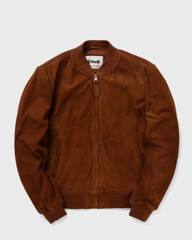 Яке бомбър Schott NYC LC300 Бургунди | LC300-COGNAC, 0