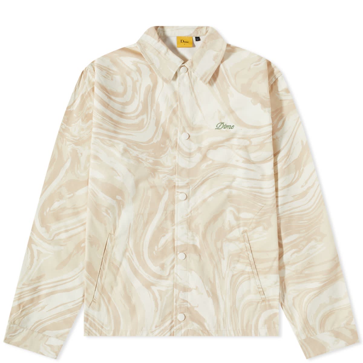 Яке Dime Marble Coach Jacket Cream Бежово | DIMESU232CRE, 0