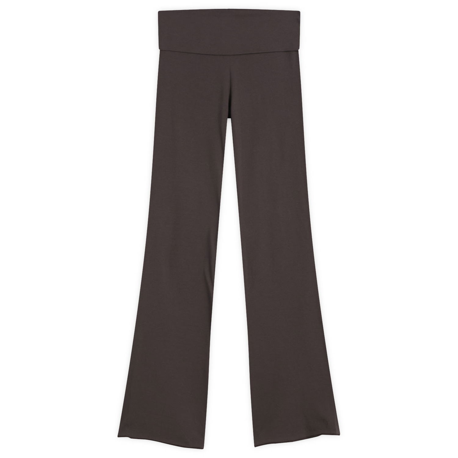 Панталони и дънки SKIMS SKIMS Foldover Jersey Pant, Size Large Кафяво | AP-PNT-0715-IRO, 1