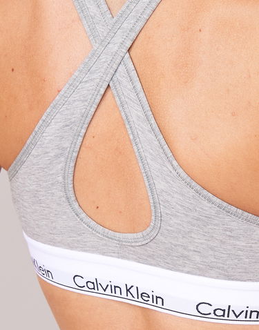 Сутиен CALVIN KLEIN MODERN COTTON BRALETTE LIFT Сиво | 000QF1654E-020-NOOS, 6