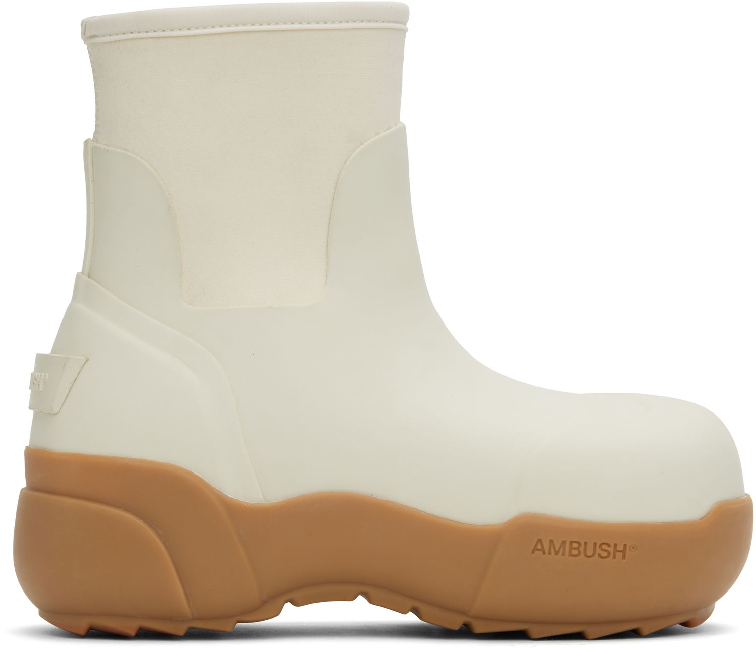 Облекло Ambush AMBUSH Rubber Boots Бяло | BWIE003F24MAT0010101, 0