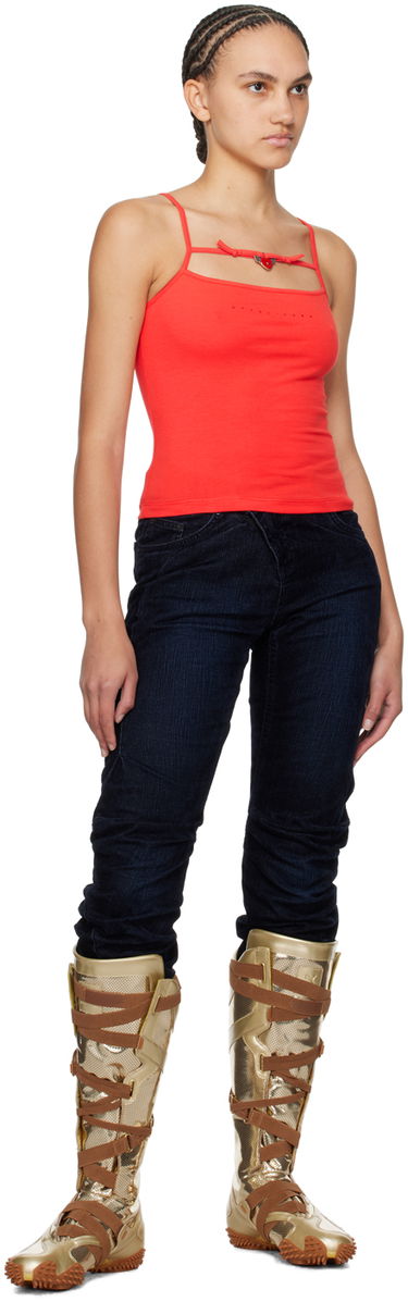 Потник Ottolinger Ottolinger Charmed Tank Top Червено | 1503802, 3