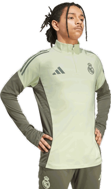 Суитчър adidas Performance Real Madrid Tiro 25 Competition Training 1/4 Zip Top Жълто | JP3979, 2