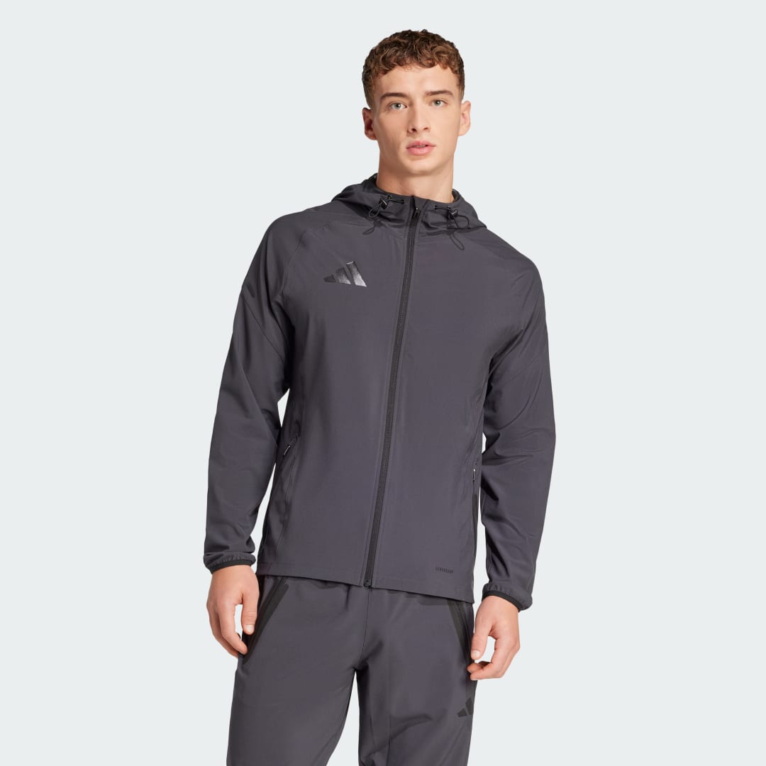 Ветровка adidas Performance 25 Pro Vis Tech Travel Training Jacket Сиво | JY0484, 0