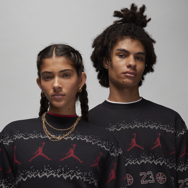 Суитчър Jordan Holiday Sweatshirt Черно | FD7463-010, 2