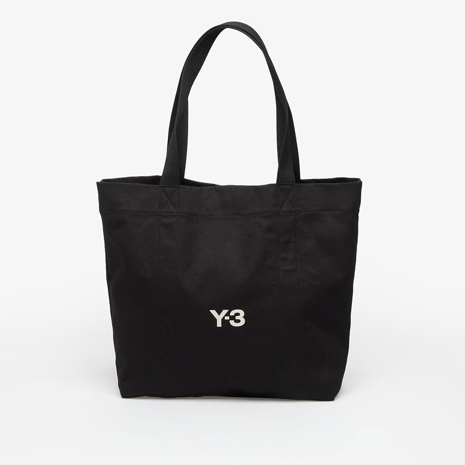 Голяма пазарска чанта Y-3 Y-3 Canvas Tote Черно | KD4184, 0