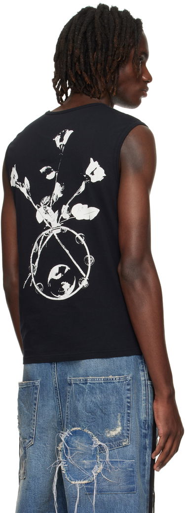 Потник Ann Demeulemeester Ann Demeulemeester Ysewijn 'Eternal Roses' Tank Top Черно | B0012882-FA206-099, 2
