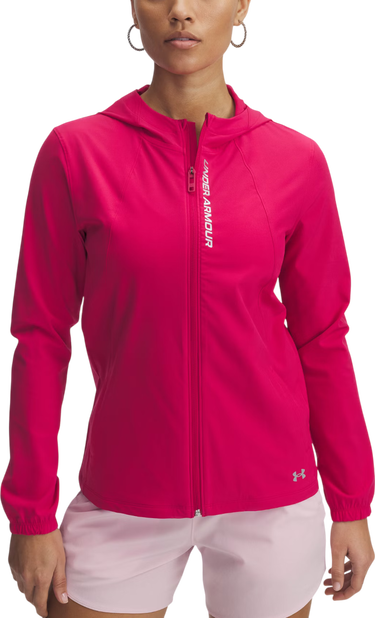 Ветровка Under Armour OutRun the STORM Hooded Jacket Розово | 1377043-681, 0