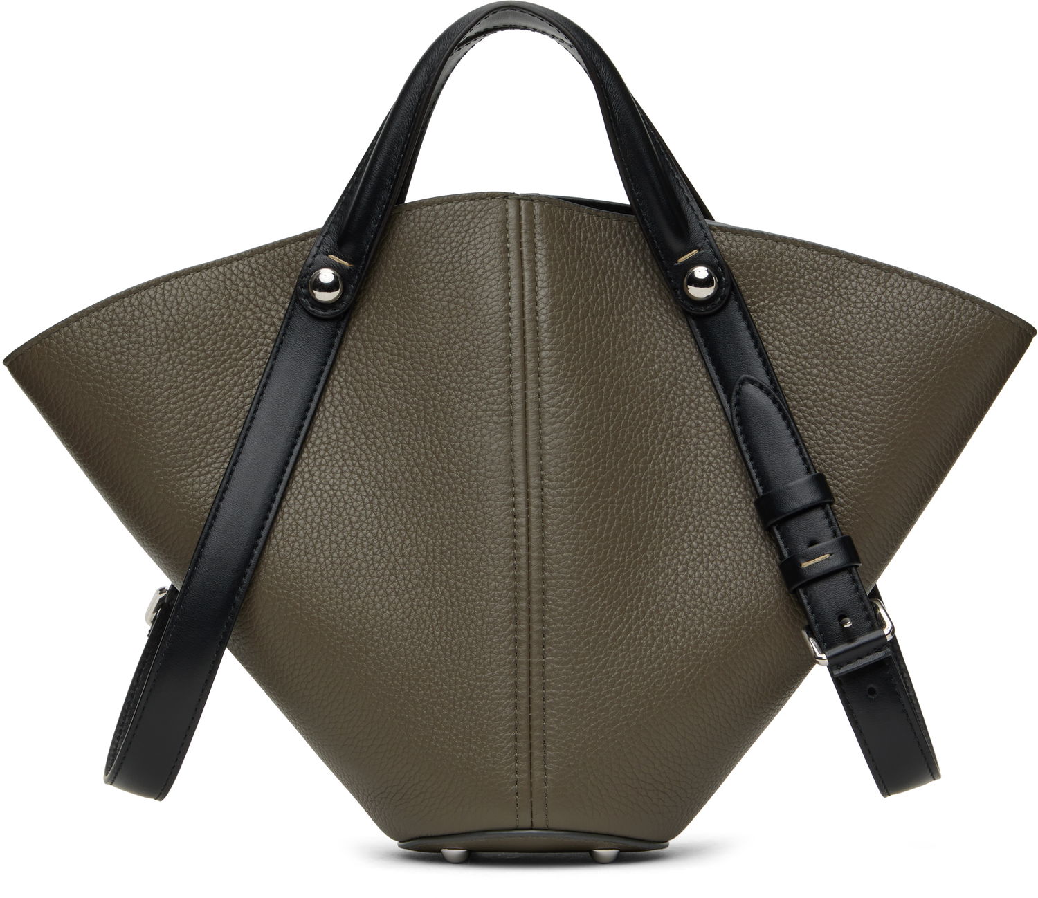 Дамска чанта Maison Margiela Maison Margiela Dress-Age Small Tote Bag Зелено | SB1WD0040 P7268, 0