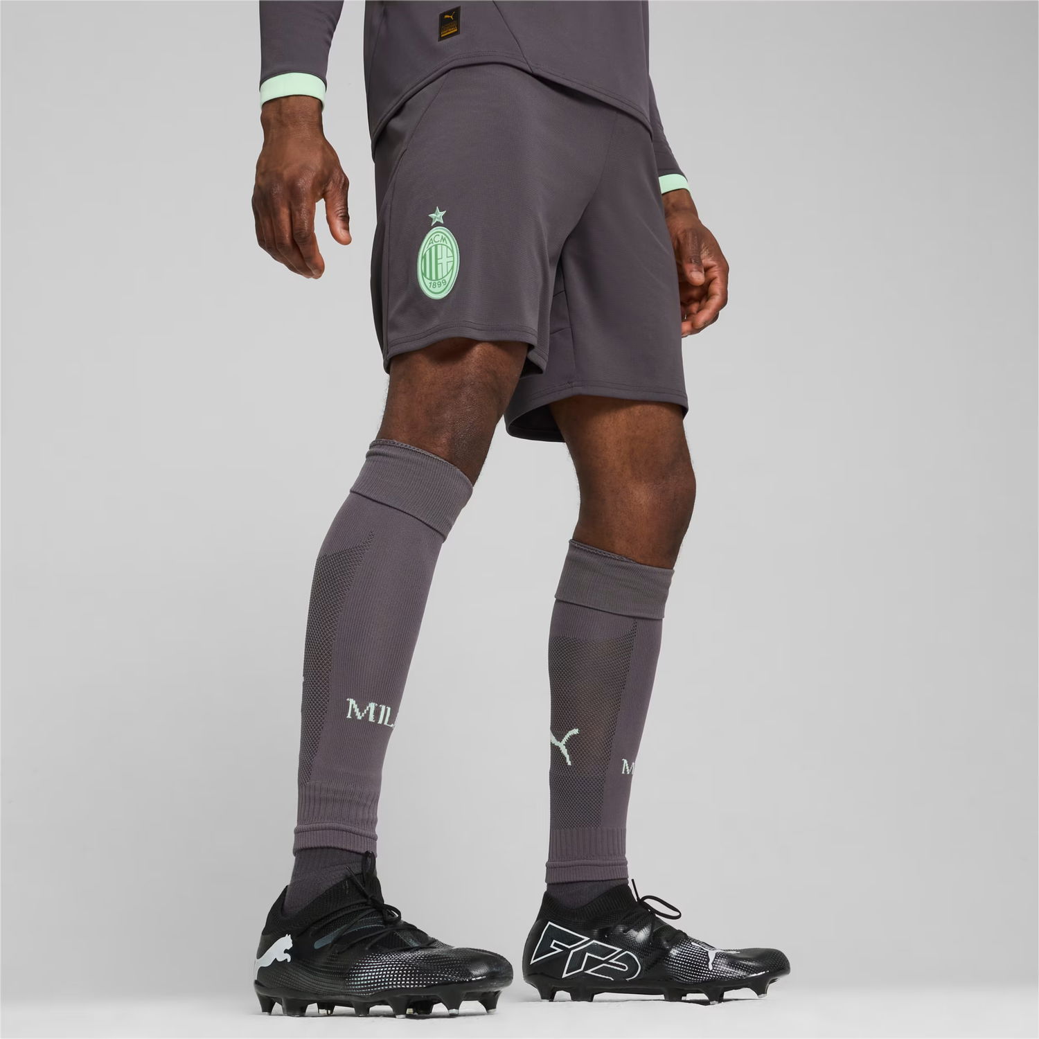 Къси панталони Puma AC Milan Shorts Replica 2024/25 Сиво | 775130-03, 1