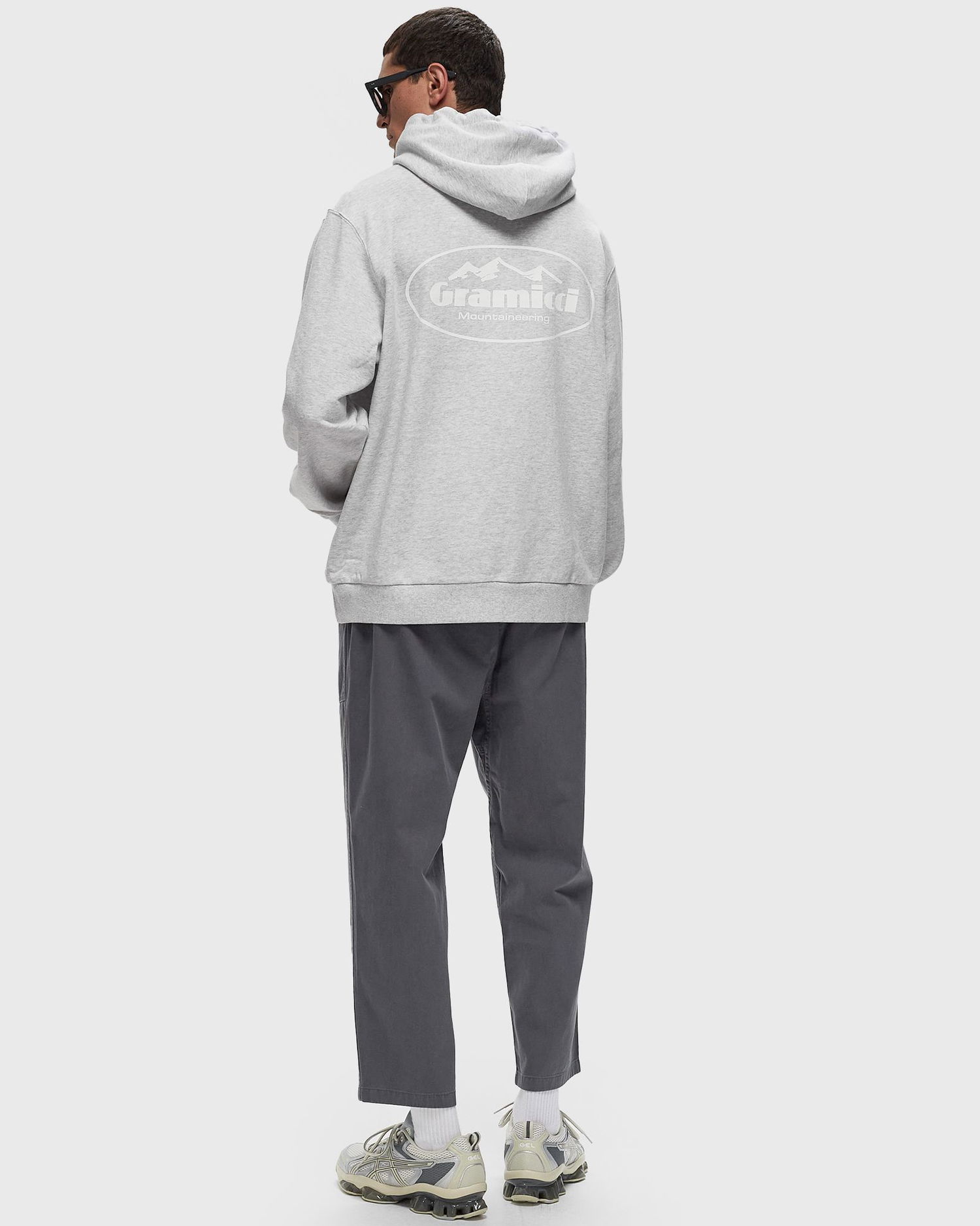 Суитчър GRAMICCI Mountaineering Hooded Sweatshirt Сиво | G4FU-J111-GREY-HEATHER, 1