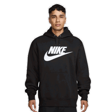 Суитчър Nike Club Graphic Hoodie Черно | FN3868-010, 0