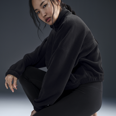 Суитчър Nike Therma-FIT One Half Zip Fleece Sweatshirt Черно | FV7955-010, 2