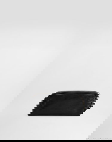 Чанта за пътуване Dolce & Gabbana Tempesta Calfskin Toiletry Bag Черно | BP3456AU99480999, 2