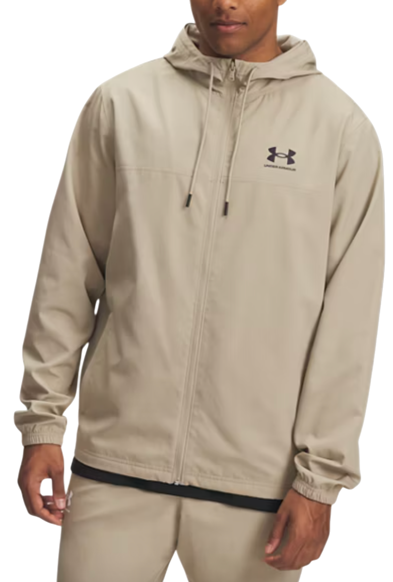 Ветровка Under Armour Rival Woven Hooded Windbreaker Бежово | 1390149-299