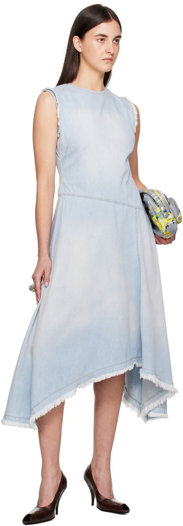 Pокля Acne Studios Acne Studios Sleeveless Midi Dress Синьо | A20806-, 3
