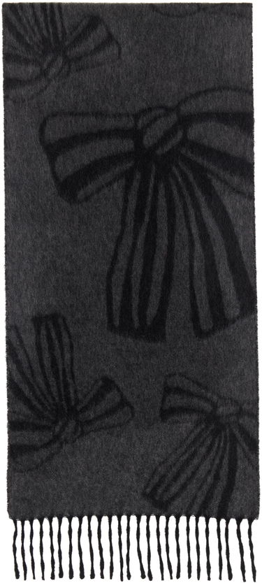 Шал Acne Studios Acne Studios Cashmere Jacquard Scarf Розово | CA0366-, 3