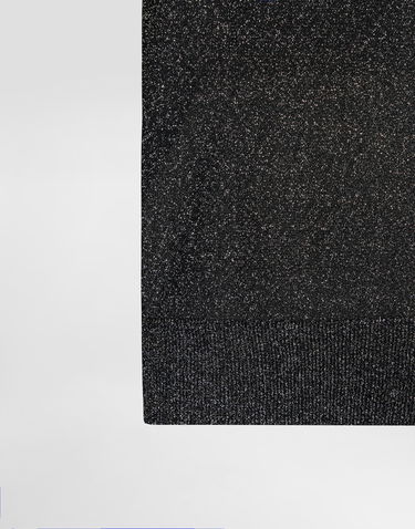 Потник Dolce & Gabbana Dolce & Gabbana Metallic Viscose Tank Top Черно | FXT74TJGMCES8001, 3