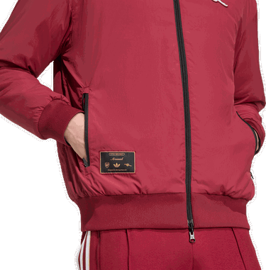 Яке бомбър adidas Performance Arsenal Terrace Icons Bomber Jacket Червено | JM9404, 2