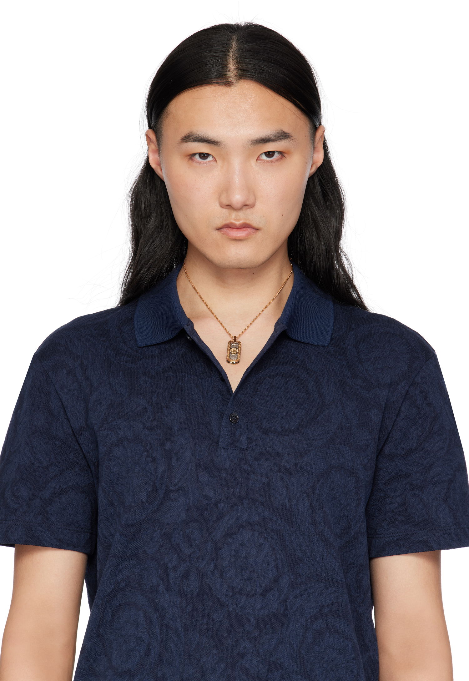Колие Versace Versace Medusa Pendant Necklace Металик | 1018964_1A00621, 1