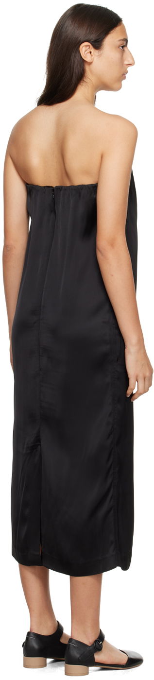 Pокля Loulou de Saison Loulou de Saison Strapless Midi Dress Черно | SIPLE, 2