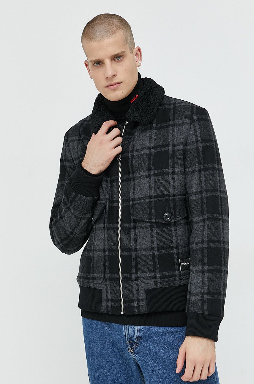 Яке BOSS Jacket Сиво | 50476074, 0
