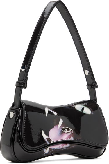 Дамска чанта Diesel Play Print Clutch Bag Черно | X10202 P6019, 1