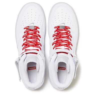 Кецове и обувки Nike Air Force 1 Mid "Supreme White" Бяло | FZ8784-100, 3