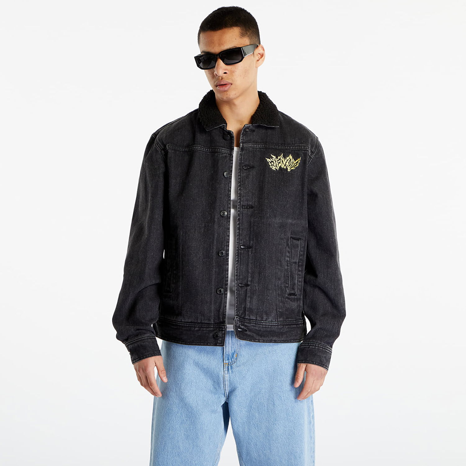 Яке RIPNDIP RIPNLIT Denim Jacket Черно | RND9901, 0