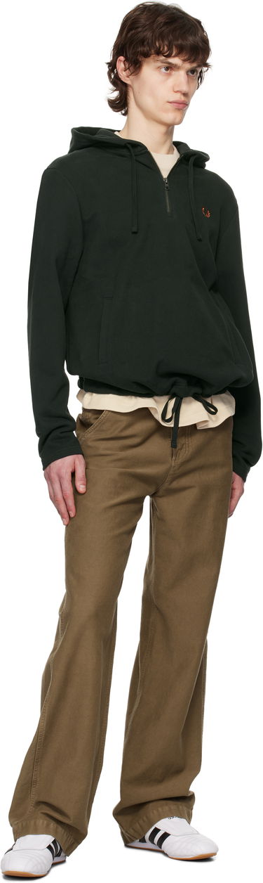 Суитчър Fred Perry Fred Perry Smock Hoodie Зелено | M8619, 4
